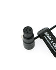 Alvin's Cables Rotatable Low-Profile XLR 3 Pin Male to Female Cable Original Connector Balanced Microphone Audio Cord