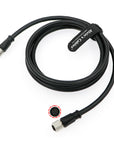 Alvin's Cables M12 A-Code 3 Pin Female to 3 Pin Female Sensor Actuator Cable for Industrial Sensors, Actuators, I/O Modules, High Flex
