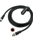 Alvin's Cables M12 A-Code 3 Pin Male to 3 Pin Female Sensor Actuator Cable for Industrial Sensors, Actuators, I/O Modules, High Flex