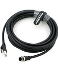 Alvin's Cables M12 8-pin Male A-Code to RJ45 Ethernet Cable Shielded Cable for Cognex Industrial Camera