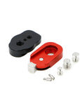 Alvin's Cables Mini Quick Release Plate Kit with 3/8" 1/4" Screws for Camera, Monitor, Tripod, Stabilizer, Gimbal, Monopods, Magic Arm, Flash Bracket, QR Plate System RED-A0122