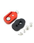 Alvin's Cables Mini Quick Release Plate Kit with 3/8" 1/4" Screws for Camera, Monitor, Tripod, Stabilizer, Gimbal, Monopods, Magic Arm, Flash Bracket, QR Plate System RED-A0122