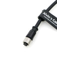 Alvin's Cables M12 Cable 8 Pin Female Aviation Socket Shielded Electrical Cable for Cognex Industrial Camera, Industrial Device Network, Industrial Automation Control