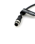 Alvin's Cables M12 8-pin Male A-Code to RJ45 Ethernet Cable Shielded Cable for Cognex Industrial Camera