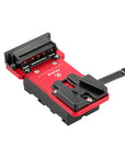 Alvins NP-F to V-Mount Power Adapter Converter with Display & USB-C PD 36W IN OUT for Sony F550/F750/F970 L Series, for Atomos Shinobi Shogun Ninja V, Hollyland Pyro S, ACCSOON, Vaxis, Neewer LED Light
