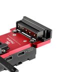 Alvins NP-F to V-Mount Power Adapter Converter with Display & USB-C PD 36W IN OUT for Sony F550/F750/F970 L Series, for Atomos Shinobi Shogun Ninja V, Hollyland Pyro S, ACCSOON, Vaxis, Neewer LED Light