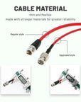 Alvin’s Cables 12G BNC-Cable HD SDI Flexible Shielded Coaxial Cord 75Ohm BNC Male to Male for 4K Video Camera 50CM|19inches