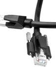Alvin's Cables GigE Vision Cable Horizontal RJ45 Screw Lock Industrial Ethernet Cable Shielded CAT6a High-Flex Drag-Chain, Compatible with Cognex Keyence Basler Hikvision Camera