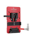 Alvins V Mount Battery Plate for DJI Ronin 4D, V Mount Plate with 6-pin 1B DC-in Out Put Battery Mounts Plate for Ronin 4D