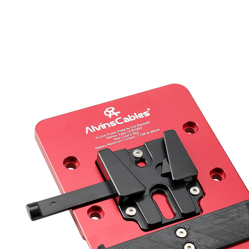 Alvins V Mount Battery Plate for DJI Ronin 4D, V Mount Plate with