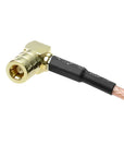 Alvin's Cables SMB Female to BNC Male RF Coaxial Cable RG316 50 Ohm Coax Cable