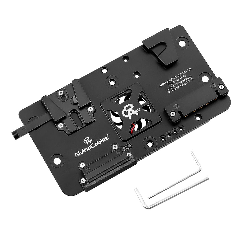 Alvin's Cables Integrated V-Mount Battery Plate for SmallHD Cine 7