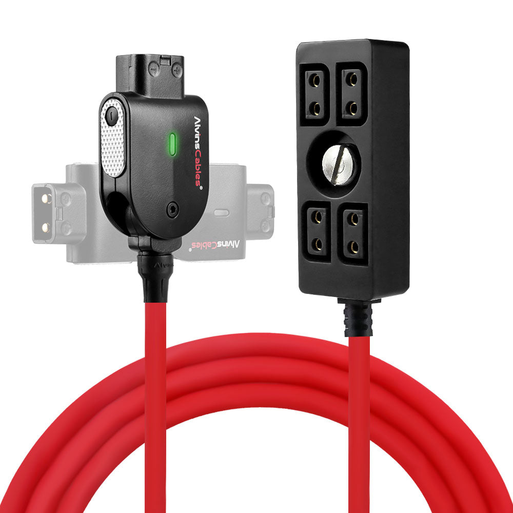 Alvin's Cables Smart D-tap Splitter Cable, Ultra Soft Smart Dtap