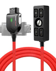 Alvin's Cables Smart D-tap Splitter Cable, Ultra Soft Smart Dtap Male to 4 Port Dtap Female Splitter Hub Power Cable for ARRI RED Teradek SmallHD SmallRig V-Mount|Gold-Mount Battery
