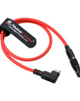 Alvin's Cables Braided USB-C Type-C to 2 Pin 12V Fast Charging Power Cable for Tilta|Teradek|SmallHD|Z-CAM|Blackmagic Pyxis