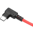 Alvin's Cables Braided USB-C Type-C to 2 Pin 12V Fast Charging Power Cable for Tilta|Teradek|SmallHD|Z-CAM|Blackmagic Pyxis 60cm|24inches, Black