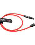 Alvin's Cables Braided USB-C Type-C to 2 Pin 12V Fast Charging Power Cable for Tilta|Teradek|SmallHD|Z-CAM|Blackmagic Pyxis 60cm|24inches, Black