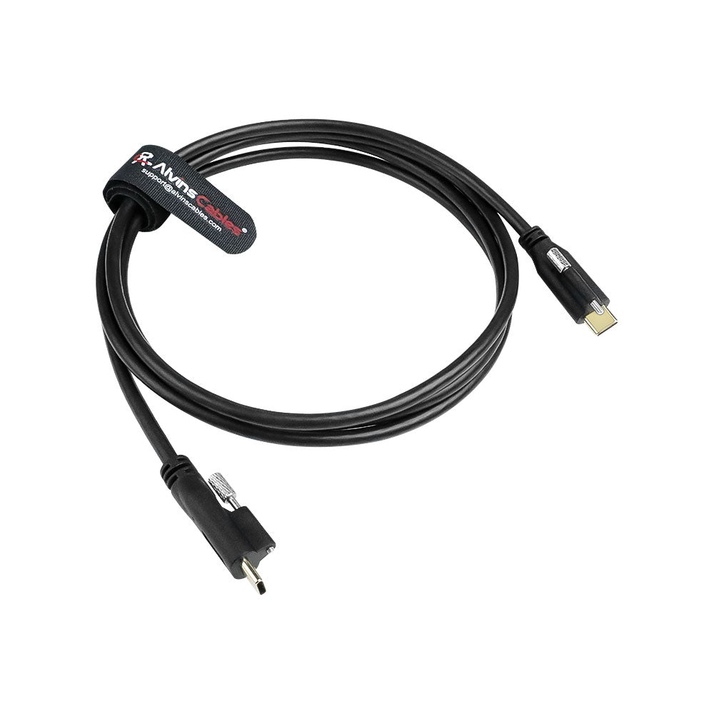 Alvin's Cables PYXIS Locking EVF and Monitor Cable for Blackmagic Pyxis Monitor Focus Zoom Control Lock USB-C to USB-C
