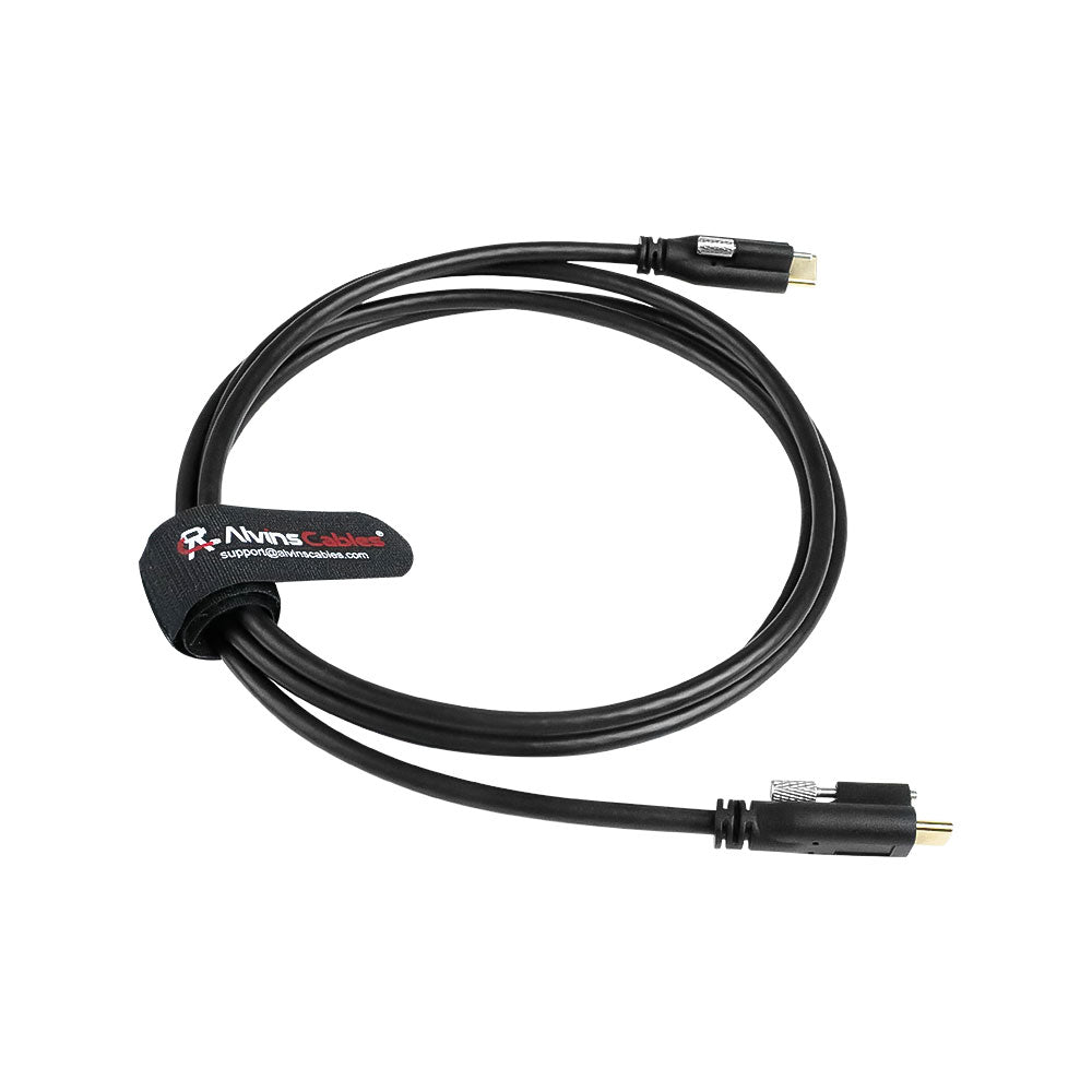 Alvin's Cables PYXIS Locking EVF and Monitor Cable for Blackmagic Pyxis Monitor Focus Zoom Control Lock USB-C to USB-C