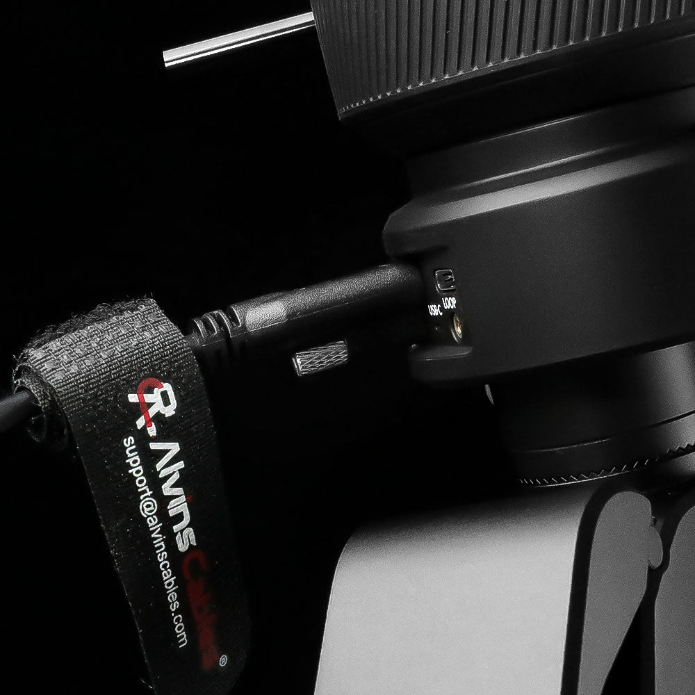 Alvin's Cables PYXIS Locking EVF and Monitor Cable for Blackmagic Pyxis Monitor Focus Zoom Control Lock USB-C to USB-C