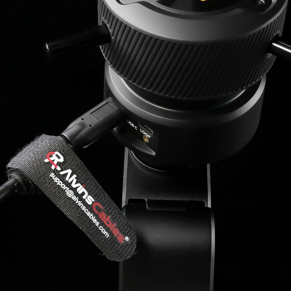 Alvin's Cables PYXIS Locking EVF and Monitor Cable for Blackmagic Pyxis Monitor Focus Zoom Control Lock USB-C to USB-C