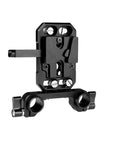 Alvins V-Mount Battery Plate with Dual 15mm Rod Clamps, V Lock Battery Mounting Plate for Sony Canon ARRI RED Panasonic Nikon Camera Power Supply, Quick Release Set