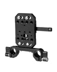 Alvins V-Mount Battery Plate with Dual 15mm Rod Clamps, V Lock Battery Mounting Plate for Sony Canon ARRI RED Panasonic Nikon Camera Power Supply, Quick Release Set