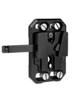 Alvins V-Mount Battery Plate with Dual 15mm Rod Clamps, V Lock Battery Mounting Plate for Sony Canon ARRI RED Panasonic Nikon Camera Power Supply, Quick Release Set