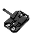 Alvins V-Mount Battery Plate with Dual 15mm Rod Clamps, V Lock Battery Mounting Plate for Sony Canon ARRI RED Panasonic Nikon Camera Power Supply, Quick Release Set