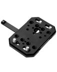 Alvins V-Mount Battery Plate with Dual 15mm Rod Clamps, V Lock Battery Mounting Plate for Sony Canon ARRI RED Panasonic Nikon Camera Power Supply, Quick Release Set