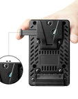Alvins V-Mount Battery to BP-U30 Battery Conversion Adapter for Sony PXW-Z200| HXR-NX800 Camcorders Fully Decoded