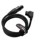Alvin's Cables D-tap to XLR 3 Pin Female Power Cable for NEEWER FS150 FS150B FS230 FS230B LED Video Light 1M/3.3ft