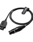 Alvin's Cables Alvins Smart D-Tap to XLR 4 Pin Female Braided Power Cable for Sony VeniceF55|SXS, for Blackmagic URSA Mini Pro, Tvlogic Monitor, Ultra Flexible, 1M|39.4inches