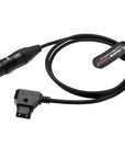 Alvin's Cables XLR 4 Pin Female to D Tap Power Cable for Sony Venice F55 SXS Camera for Practilite 602 DSLR Camcorder