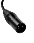 Alvin’s Cables XLR 4 Pin Male to 5.5 2.1mm DC Right Angle Power Cable for Canon C70, Blackmagic Video Assist, Atomos Ninja V 60cm/2ft