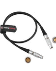 Alvin's Cables Power Cable for Fujifilm GFX ETERNA 55 Camera 4 Pin Female for DJI Ronin 2 6 Pin Male, 50cm| 20inches