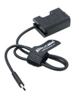 Alvin’s Cables NP-FW50 Dummy Battery to USB-C Type-C PD QC Power Cable for Sony A6000|A6500|A6300|A7R|A7| A33|A35|A37|A55|A7S Cameras