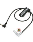 Alvin's Cables Power Cable for Zacuto Kameleon EVF DC Male to Adjustable Right-Angle 4-Pin Male 45cm|18inches