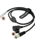 Alvin’s Cables CAM 7 Pin to Hirose 8 Pin + D-Tap Cable for ARRI RIA-1| cforce RF Motor for Sony F5| F55| Venice Remote Compatible with K2.0047268