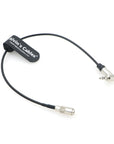 Alvin's Cables Tentacle Sync Ultra-Thin Timecode Cable 3.5mm TRS Right Angle to DIN 1.0/2.3 for Canon EOS R5C 30cm|12inches