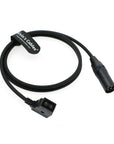 Alvin's Cables XLR 4 Pin Male to D-tap Female Power Cable Conversion Cable for Gold Mount V-Mount Battery 1M/39.4inches
