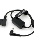 Alvin’s Cables D-tap to DC Power Cable for Sony FX6 FX9 Camera Right Angle DC to D-tap 19.5V Regulated Output Cable 50cm|19.7inches