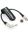 Alvin’s Cables Timecode Cable for Wisycom MTP60 from Tentacle Sync 3.5mm TRS to FVB 00 3 Pin Timecode Cable for Audio Ltd. A10-TX Transmitter| Zaxcom ZFR400 7.9In(20cm)