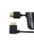 Alvin's Cables 8K HDMI 2.1 Cable High Speed Thin HDMI for Atomos Ninja V Monitor, Z CAM E2, Sony FS5| FS7| A7S3 Cameras