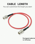 Alvin’s Cables 12G BNC-Cable HD SDI Flexible Shielded Coaxial Cord 75Ohm BNC Male to Male for 4K Video Camera 50CM|19inches