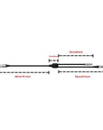 Alvin's Cables Power Control Cable for Preston Digital Micro Force and Lens Motor, ARRI Camera Compatible with Preston 1221 Y-Cable