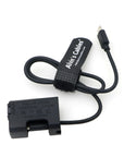 Alvin’s Cables NP-FW50 Dummy Battery to USB-C Type-C PD QC Power Cable for Sony A6000|A6500|A6300|A7R|A7| A33|A35|A37|A55|A7S Cameras