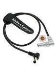 Alvin's Cables Power Cable for Zacuto Kameleon EVF DC Male to Adjustable Right-Angle 4-Pin Male 45cm|18inches