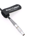 Cable CAM (7p)-EXT (6p) Rotatable Right Angle Plug for ARRI-cforce-RF Motor CAM 7-Pin to EXT Adjustable Right Angle 6-Pin Male for cmotion cPRO Motor camin| Alexa| Amira 60CM Alvin's Cables