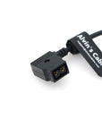 Alvin's Cables XLR 4 Pin Male to D-tap Female Power Cable Conversion Cable for Gold Mount V-Mount Battery 1M/39.4inches